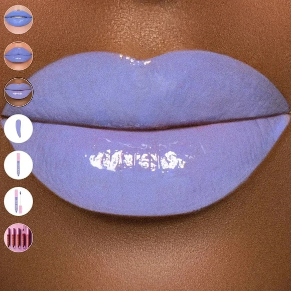 No Apologies Jeffree Star Supreme Gloss - NWT - Neon Purple - Blue - 1 AVA. - Picture 4 of 9